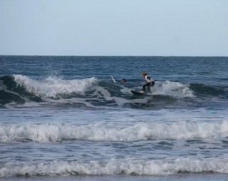  Children's surfing improvement in Audierne 